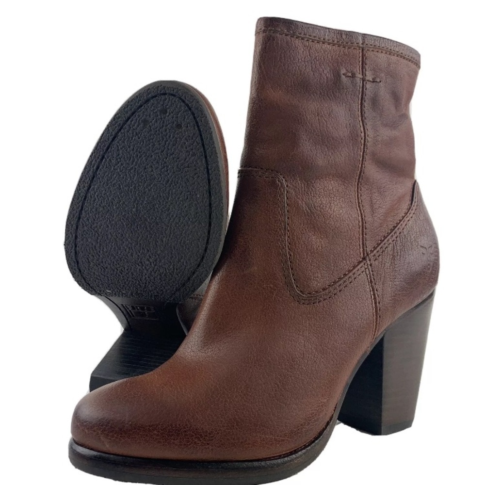 Frye Patty Artisan boots 8.5M bark brown distressed